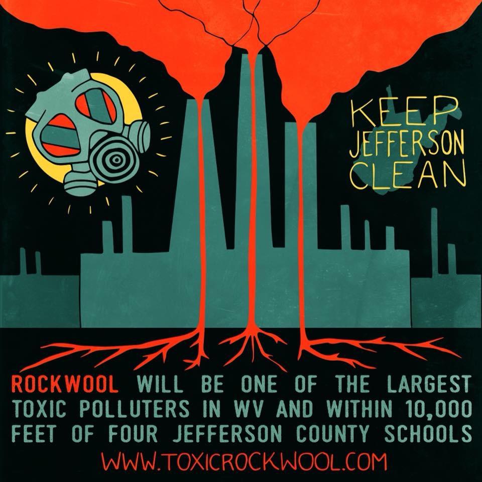 Plakat mod Rockwools planlagte fabrik