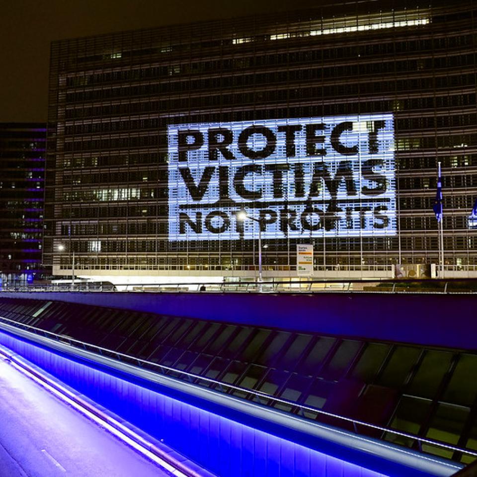 Protect victims not profit