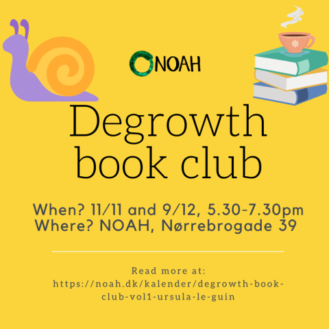 Picture illustrating the Degrowth Book Club