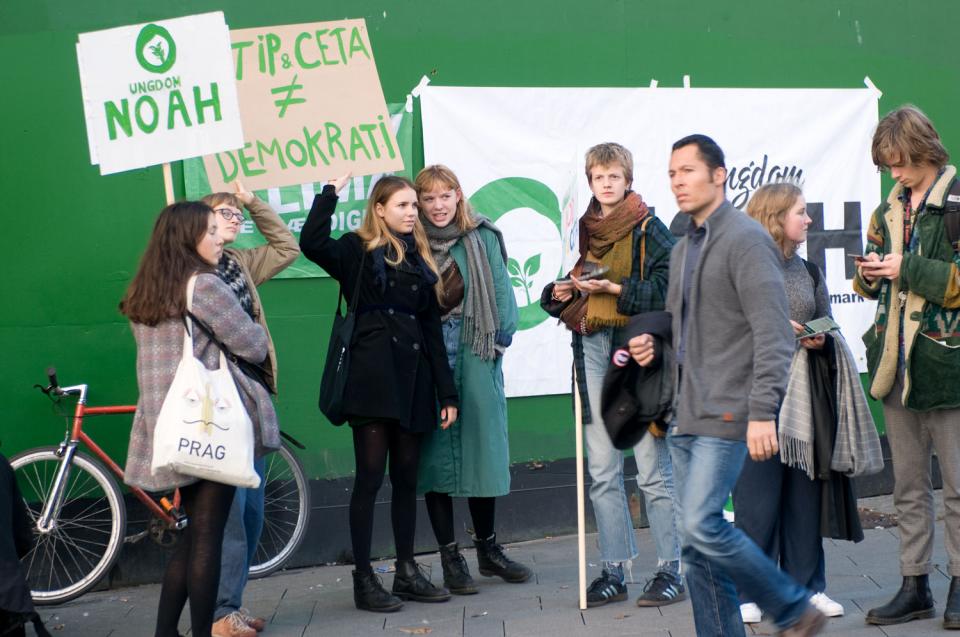 CETA-demo, Ungdom NOHA