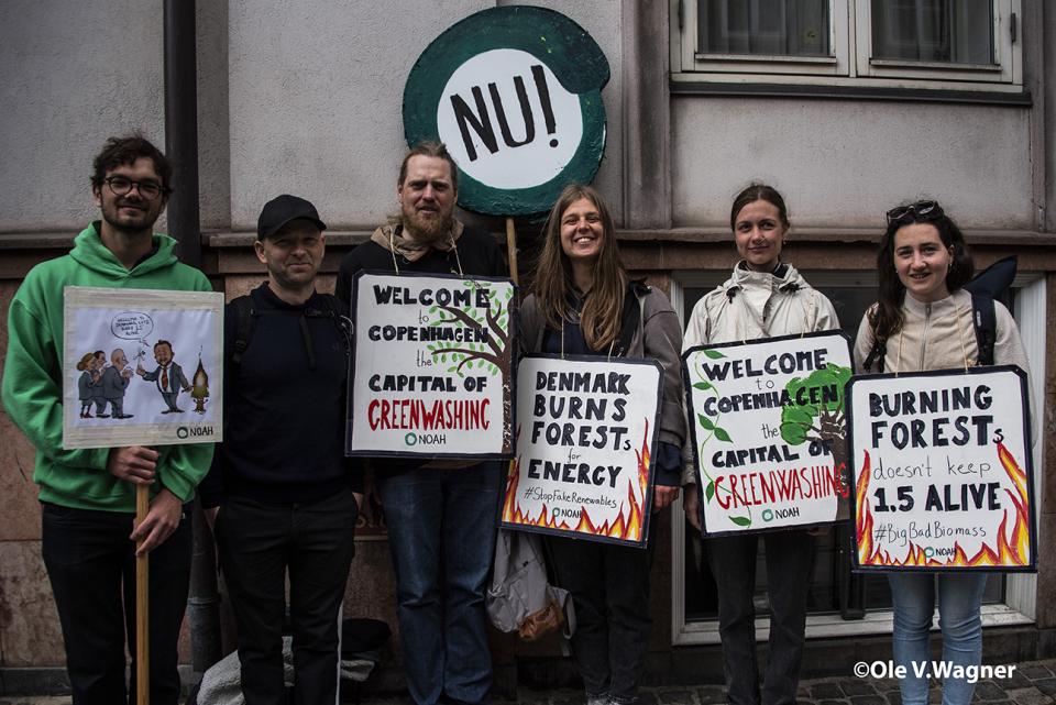 Demonstration ved May Ministerial d. 12. maj 2022. Foto: Ole Vilhelm Wagner