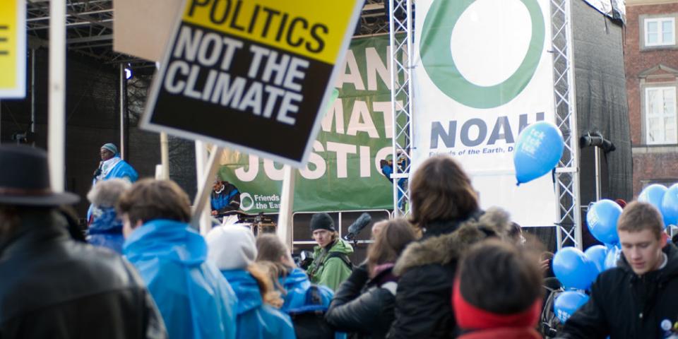 Change the politics not the climate