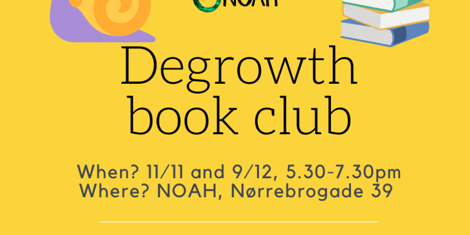 Picture illustrating the Degrowth Book Club